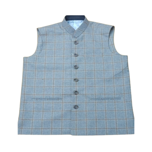 Half  Woolen Mens Nehru Jacket